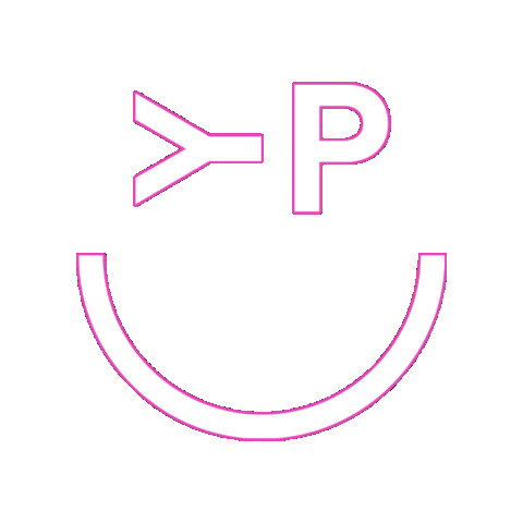YellowpopLEDneons wink neon sign yellowpop led neon sign Sticker
