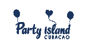 Caribbean Cura Sticker by Party Island Curacao