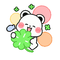 bongbong_fy happy happiness 행복 cutebear Sticker