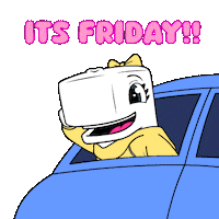 Happy Its Friday Sticker by Ordinary Friends