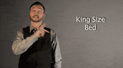 sign language king size bed GIF by Sign with Robert