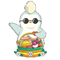 Happy New Year Penguin Sticker by Pudgy Penguins
