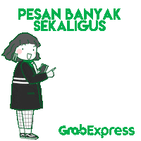 Delivery Send Sticker by Grab Indonesia