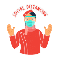 Quarantine Sanitation Sticker by SM Supermalls