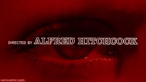 alfred hitchcock vintage GIF