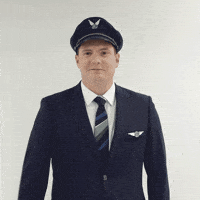 Captain Pilot GIF by Alaska Airlines