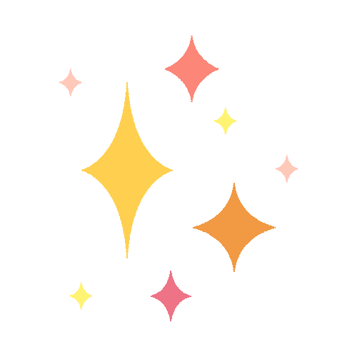 claire-lefort-mouillade giphyupload etoiles paillettes clairelapaillette Sticker