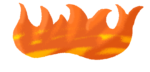 Fire Cooking Sticker by Impossible Foods