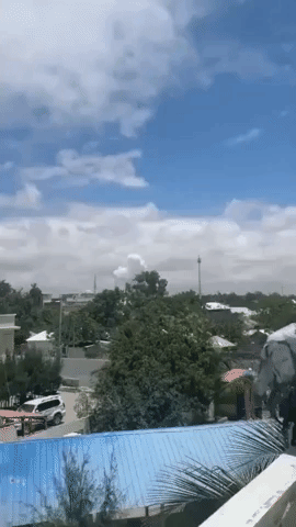 Italian Military Convoy Hit by Car Bomb in Mogadishu