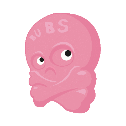 skalle nammi Sticker by BUBS Godis