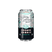 Double Ipa Craft Beer Sticker by Creature Comforts Brewing Co.