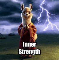 Strength Wisdom GIF by dalaillamazen