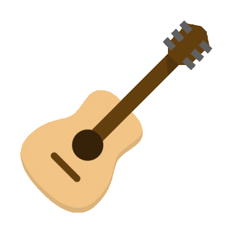 Guitar Song Sticker by Elton Audio Records