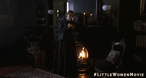 Saoirse Ronan Writing GIF by LittleWomen