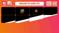 Animated Brush Flash FX Pack and Titles