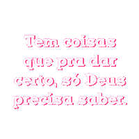 Frase Deus Sticker