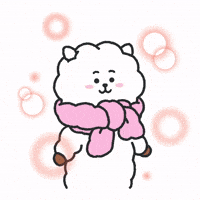 Style Scarf GIF by BT21