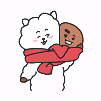 Style Scarf GIF by BT21