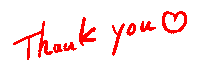 Thank You Sticker