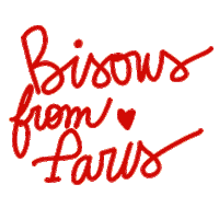 paris love Sticker