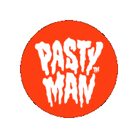 Pasty-Man logo sunscreen mineral sunscreen pastyman Sticker