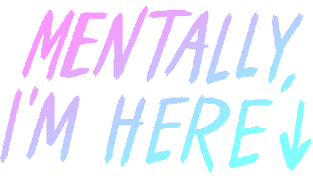 This Is Fine Mental Health Sticker by megan lockhart