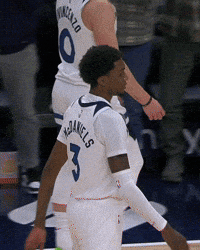 Nba Teammates GIF by Minnesota Timberwolves
