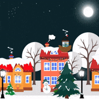 Merry Christmas GIF by Maria Johnsen