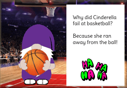 Basketball Gnome GIF