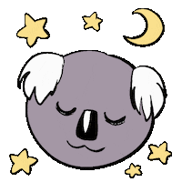 Good Night Sleeping Sticker