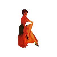 Vintage Pin Up Sticker