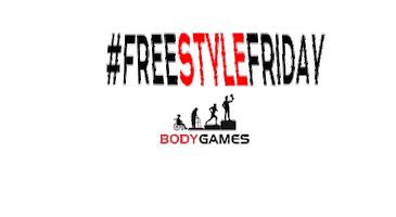 Friday Freestyle Sticker by BODYGAMES
