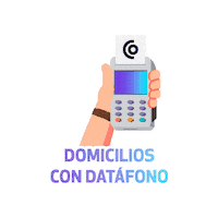 CredibanCo local emprendimiento negocio domicilio Sticker