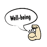 Well Being Sticker by Veganitas