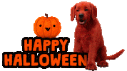 Trick Or Treat Dog Sticker by Clifford Movie
