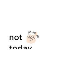 Just Stop No Thank You Sticker by SkysailBrand