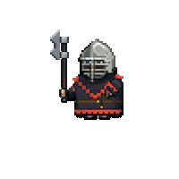 grugslair pixelart arcade web3 mobilegame Sticker