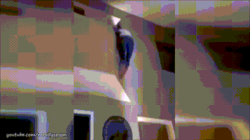 wall opening GIF