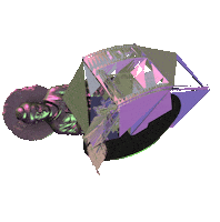 Bad Bunny Wow Sticker by Canek