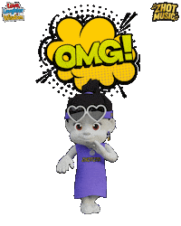 Hype Wow Sticker by Zhotcita