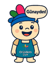 günaydın dost arkadaş orki orkidemçiçek Sticker