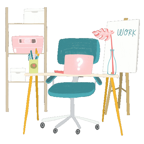 Work Working Sticker