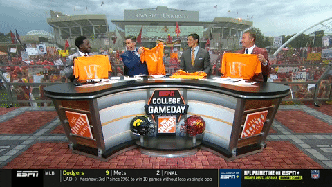College Gameday GIF by Tennessee Athletics