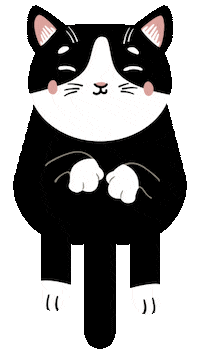 Happy Cat Sticker