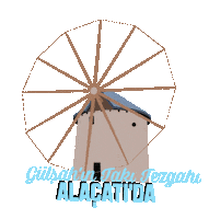 Alacati Masallah Sticker by Gulsahin Taki Tezgahi