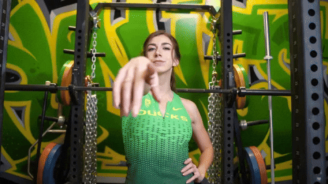 Track And Field GIF by GoDucks