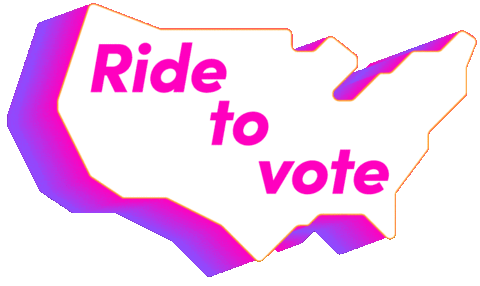 Vote Voting Sticker by Lyft