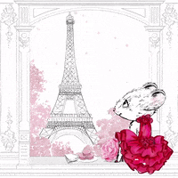 Fashion Illustration GIF by Claris the Mouse