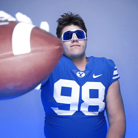 Byu Football Sport GIF by BYU Cougars