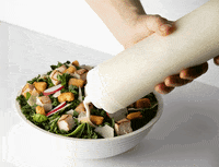 justsalad spring salad caesar dressing GIF